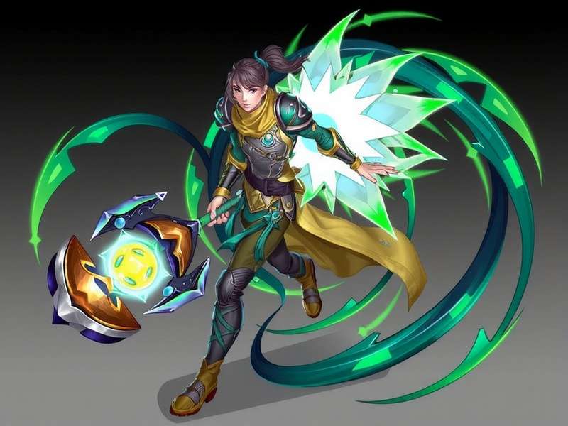 Tejasvi, the Radiant Warrior Tejasvi Mace Radiant Hero Character